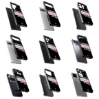 Durable Glass Back Mobile Case for iPhone, Samsung, OnePlus, Google Pixel, Redmi, Vivo, Oppo