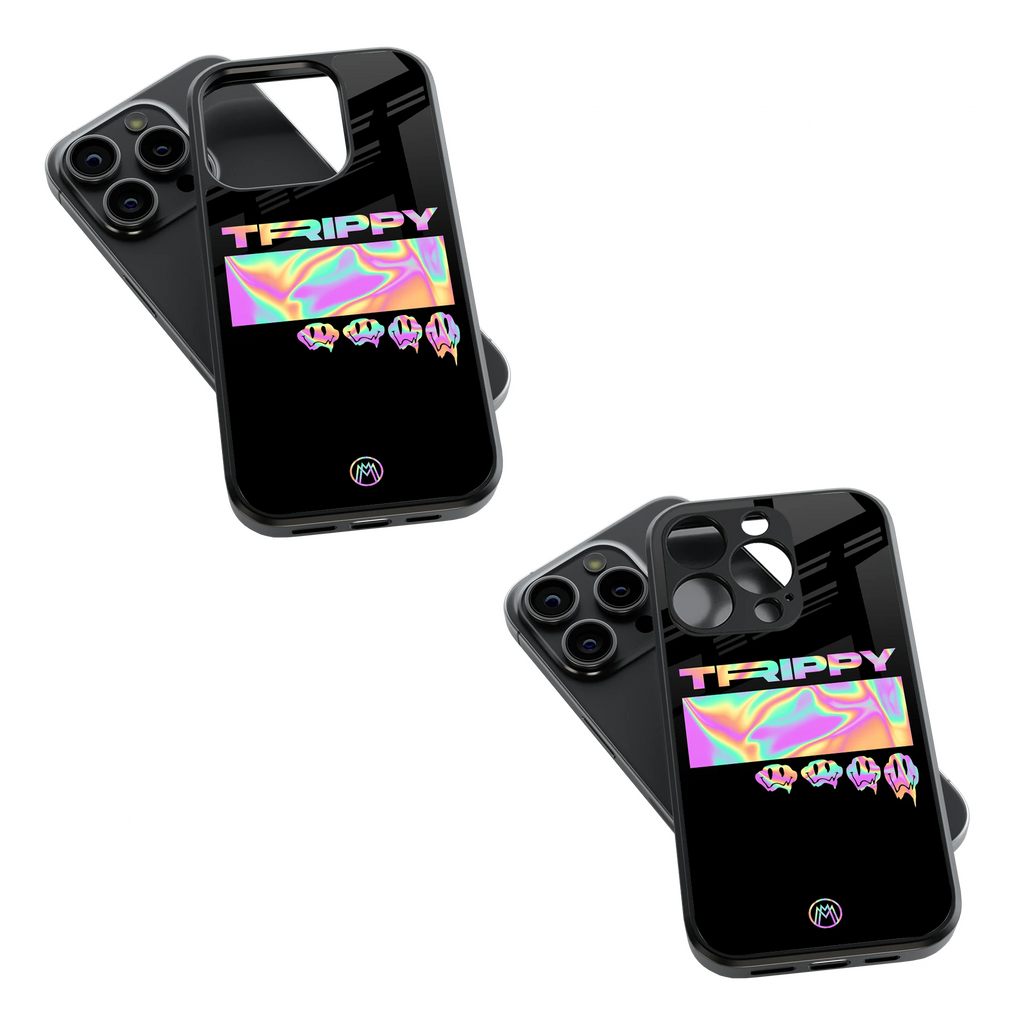 Trendy Glass Back Mobile Case for iPhone, Samsung, Redmi, OnePlus, Google Pixel, Motorola