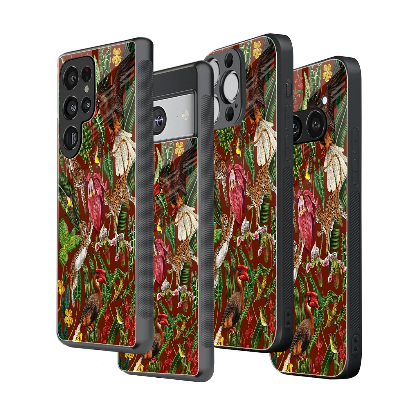 Stylish Glass Back Case for All Smartphones iPhone, Samsung, OnePlus, Pixel, Redmi, Oppo, Vivo, Motorola