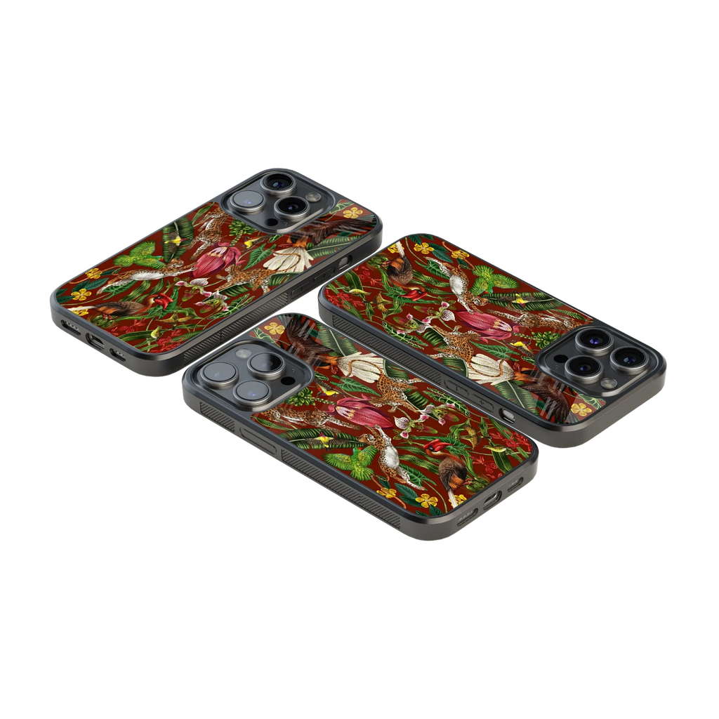 Luxury Glass Back Mobile Cover for iPhone, Samsung Galaxy, OnePlus, Pixel, Redmi & More