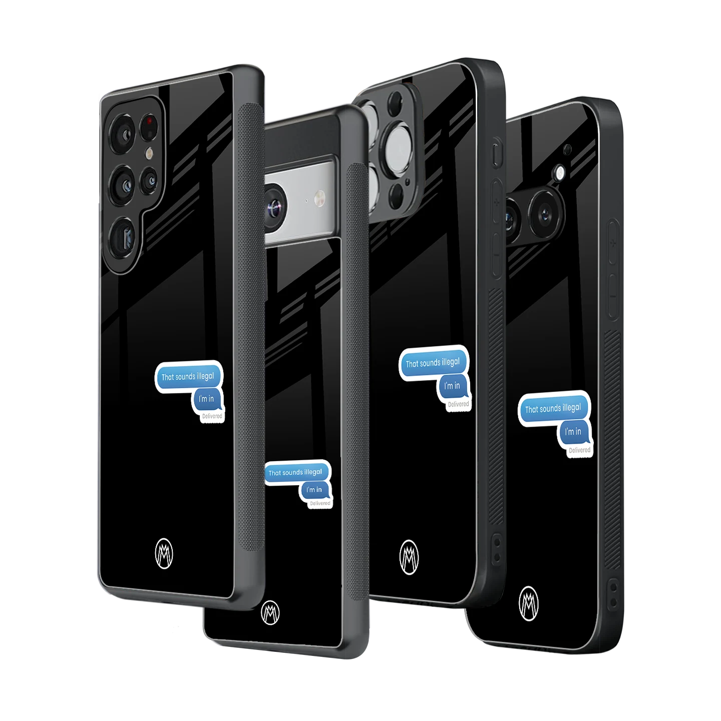 Stylish Glass Back Case for All Smartphones iPhone, Samsung, OnePlus, Pixel, Redmi, Oppo, Vivo, Motorola