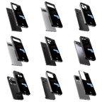 Durable Glass Back Mobile Case for iPhone, Samsung, OnePlus, Google Pixel, Redmi, Vivo, Oppo