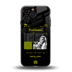 trust issues back phone cover | glass case for iphone 13 pro max