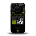 trust issues back phone cover | glass case for iphone 13 pro