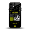 trust issues back phone cover | glass case for iphone 16 plus