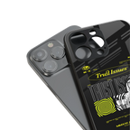 trust issues back phone cover | glass case for iphone 16 pro max
