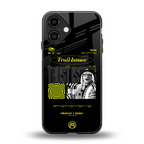 trust issues back phone cover | glass case for iphone 16