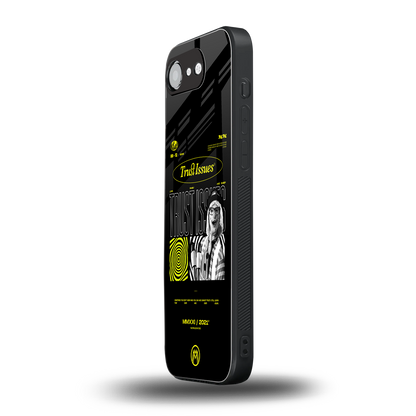 trust issues back phone cover | glass case for iphone 16e