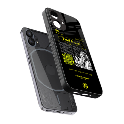 trust issues back phone cover | glass case for nothing phone 1