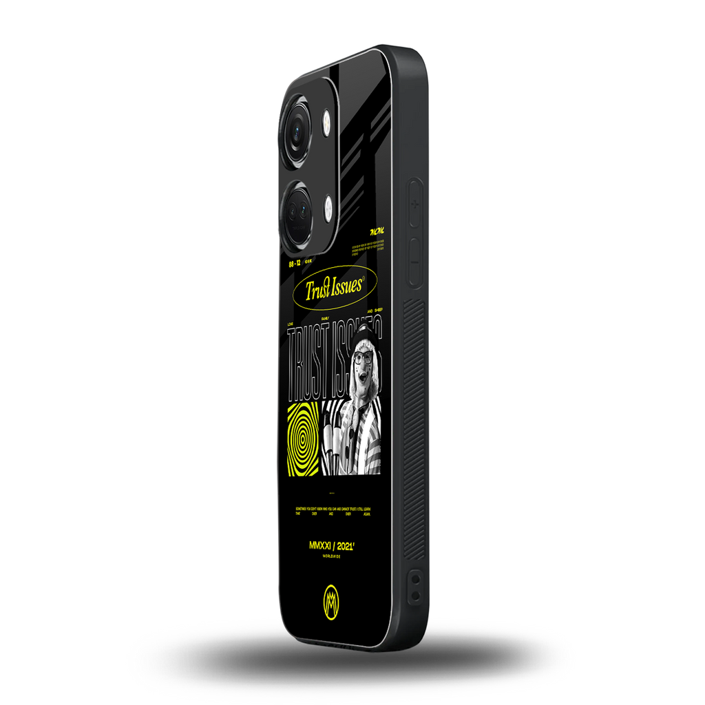 trust issues back phone cover | glass case for oneplus nord 3