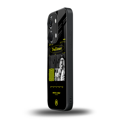 trust issues back phone cover | glass case for oneplus nord 3