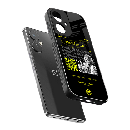 trust issues back phone cover | glass case for oneplus nord ce 3