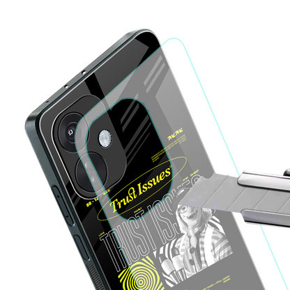 trust issues back phone cover | glass case for oneplus nord ce 3
