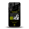 trust issues back phone cover | glass case for oneplus nord ce 4 lite