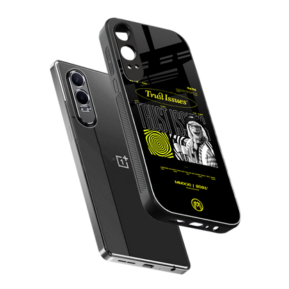 trust issues back phone cover | glass case for oneplus nord ce 4 lite