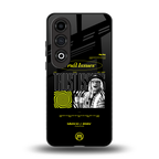trust issues back phone cover | glass case for oneplus nord ce 4