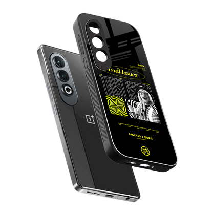 trust issues back phone cover | glass case for oneplus nord ce 4