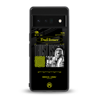 trust issues back phone cover | glass case for google pixel 6 pro
