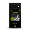 trust issues back phone cover | glass case for Google Pixel 6A