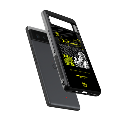 trust issues back phone cover | glass case for Google Pixel 6A