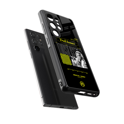 trust issues back phone cover | glass case for samsung galaxy s25 ultra