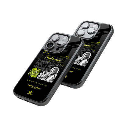 Protective Glass Back Phone Case Compatible with iPhone, Samsung, OnePlus, Pixel & More