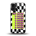 try again back phone cover | glass case for iphone 16 plus