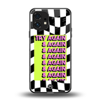 try again back phone cover | glass case for nothing phone 1