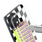 try again back phone cover | glass case for oneplus nord 3
