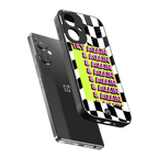 try again back phone cover | glass case for oneplus nord ce 3