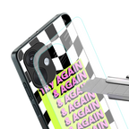try again back phone cover | glass case for oneplus nord ce 3