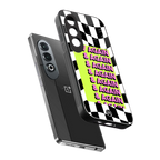try again back phone cover | glass case for oneplus nord ce 4