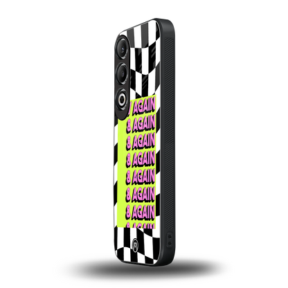try again back phone cover | glass case for oneplus nord ce 4