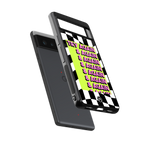 try again back phone cover | glass case for google pixel 6