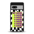 try again back phone cover | glass case for Google Pixel 7
