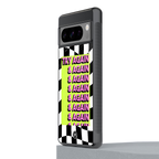 try again back phone cover | glass case for google pixel 8 pro