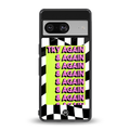 try again back phone cover | glass case for Google Pixel 8