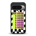 try again back phone cover | glass case for google pixel 9 pro xl