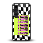 try again back phone cover | glass case for samsung galaxy s23 plus