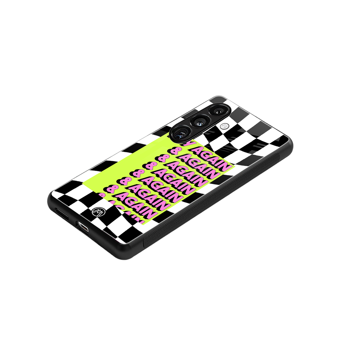 try again back phone cover | glass case for samsung galaxy s23 plus