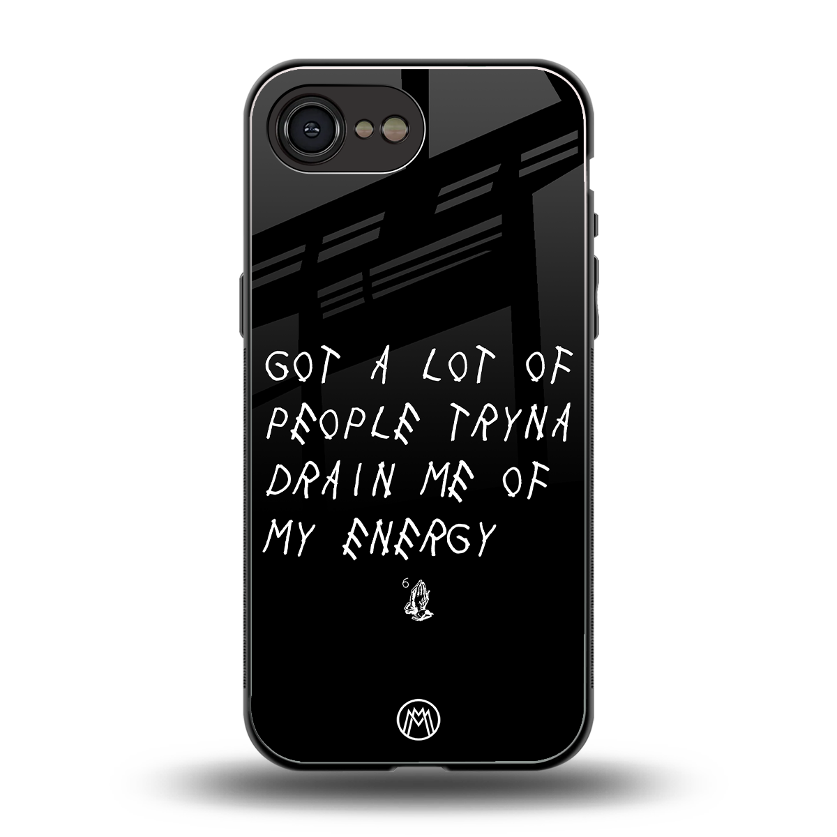 tryna drain my energy back phone cover | glass case for iphone 16e