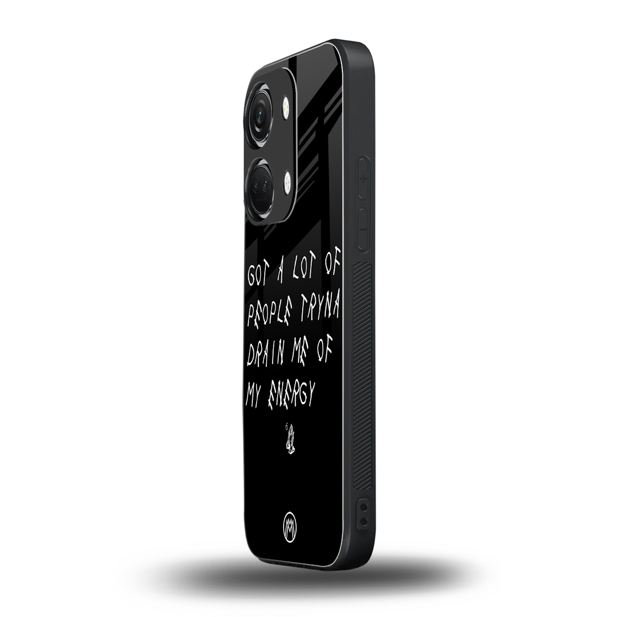 tryna drain my energy back phone cover | glass case for oneplus nord 3