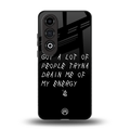 tryna drain my energy back phone cover | glass case for oneplus nord ce 4