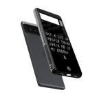 tryna drain my energy back phone cover | glass case for google pixel 6