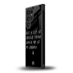 tryna drain my energy back phone cover | glass case for samsung galaxy s23 ultra