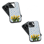 Trendy Glass Back Mobile Case for iPhone, Samsung, Redmi, OnePlus, Google Pixel, Motorola