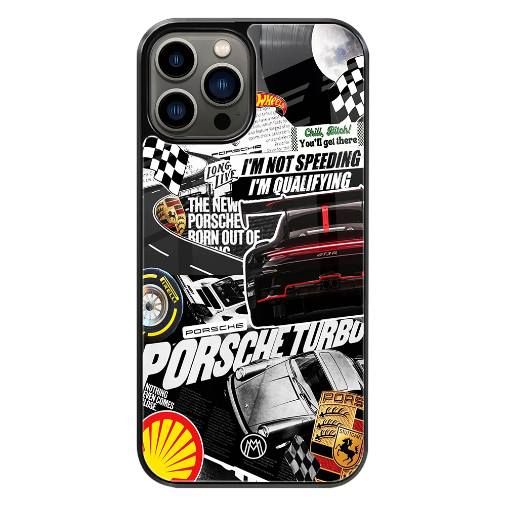 Premium Glass Back Mobile Phone Cover for iPhone, Samsung, OnePlus, Google Pixel, Redmi, Oppo, Vivo & Realme