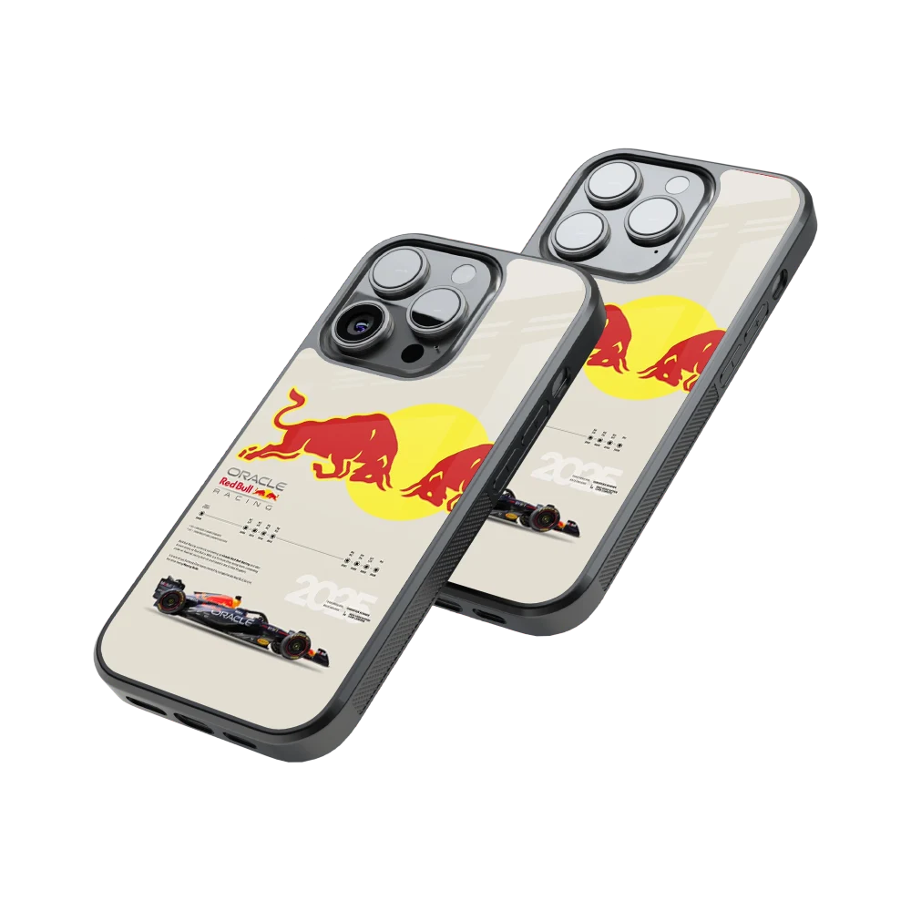 Protective Glass Back Phone Case Compatible with iPhone, Samsung, OnePlus, Pixel & More