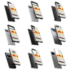 Durable Glass Back Mobile Case for iPhone, Samsung, OnePlus, Google Pixel, Redmi, Vivo, Oppo