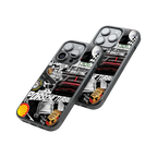Protective Glass Back Phone Case Compatible with iPhone, Samsung, OnePlus, Pixel & More